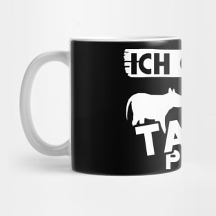 Tapir pfeifft lustiger Spruch Jungel Tier Fan Mug